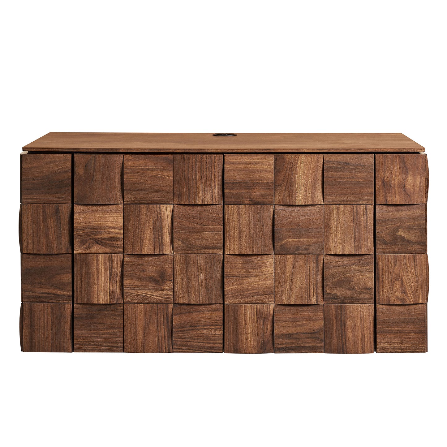 Duskin 39 Inch Geometric Block Design Wall Mounted TV Stand by Modway EEI-7932