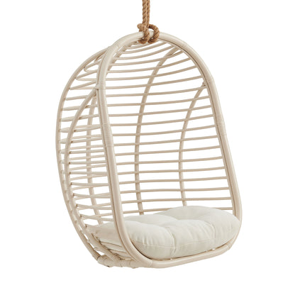 Neve Open Rib Weave Natural Rattan Hanging Chair by Modway EEI-7936