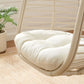 Neve Open Rib Weave Natural Rattan Hanging Chair by Modway EEI-7936