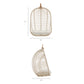 Neve Open Rib Weave Natural Rattan Hanging Chair by Modway EEI-7936