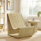Eira Continuous Curved Natural Rattan Lounge Chair by Modway EEI-7937