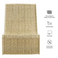 Eira Continuous Curved Natural Rattan Lounge Chair by Modway EEI-7937