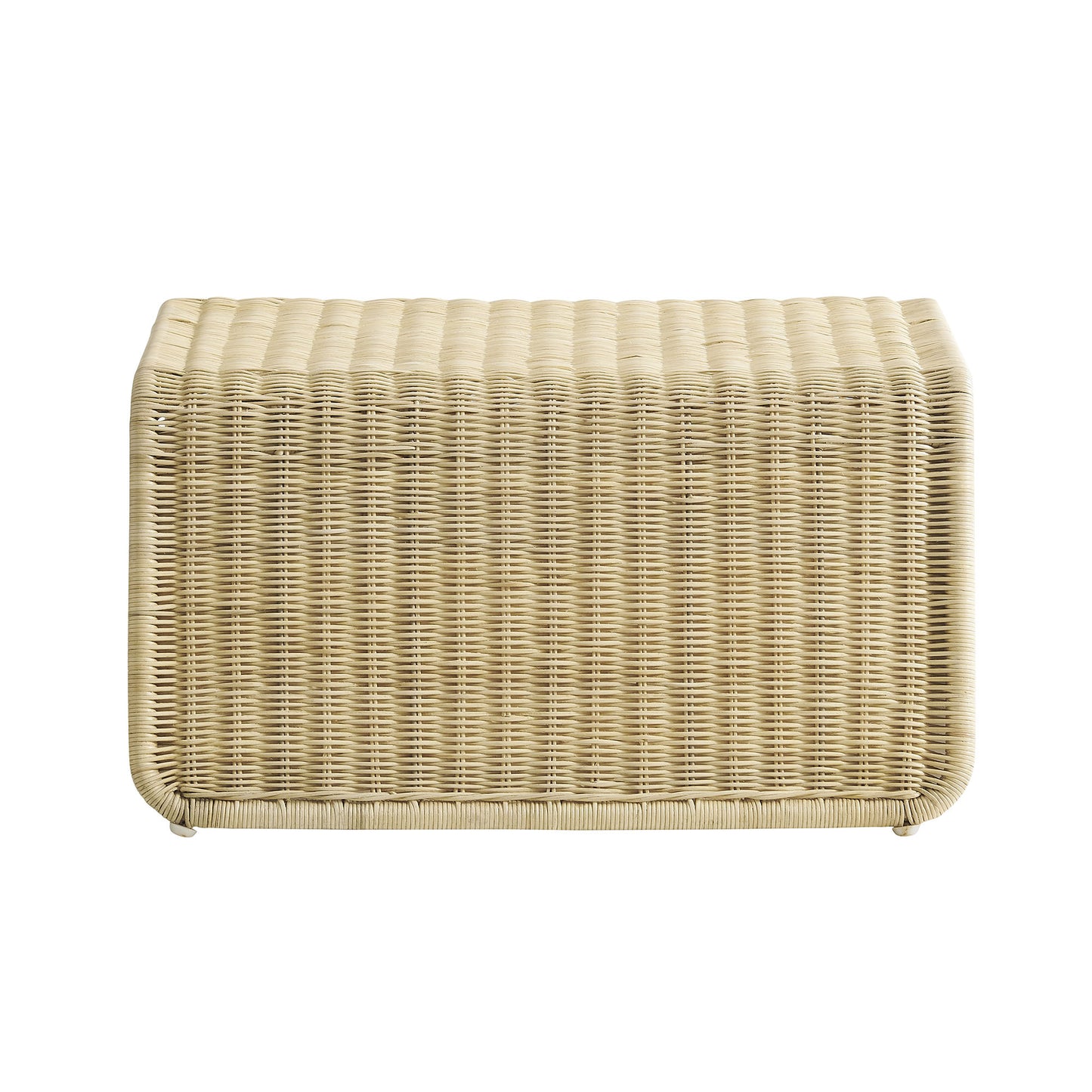 Eira Waterfall Natural Rattan Ottoman by Modway EEI-7939