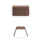 Eira 2 Piece Continuous Curved Natural Rattan Lounge Chair and Ottoman Set by Modway EEI-7945