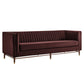 Devote 93 Inch Performance Velvet Channel Tufted Sofa by Modway EEI-7996