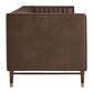 Devote 93 Inch Vegan Leather Channel Tufted Sofa by Modway EEI-7997