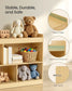 SONGMICS Kids' Toy Storage Shelf – Beech Beige | UGKR052YZ01