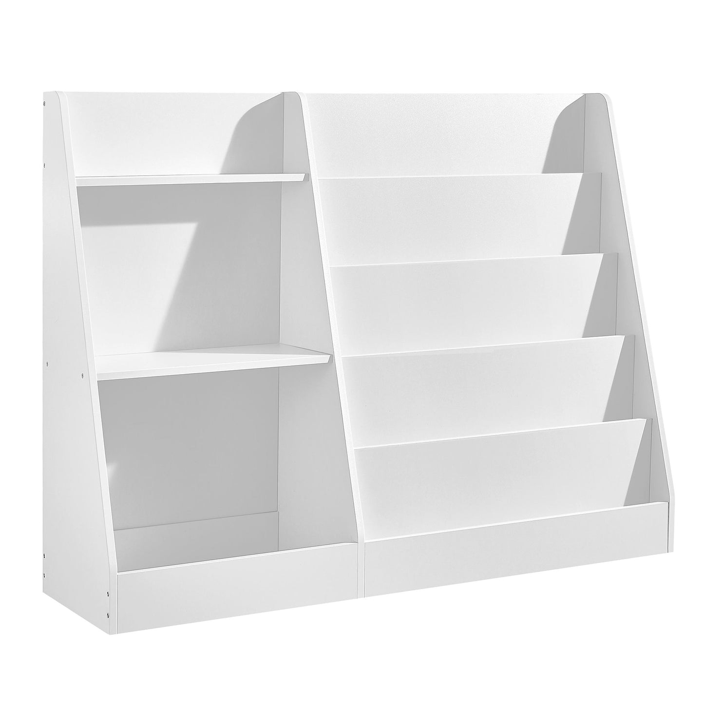SONGMICS Kids Bookcase – Cloud White