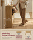 VASAGLE Ellan Boho Shoe Storage Cabinet | UHSC601KC01