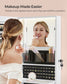SONGMICS 55 Inches Tall Spacious Jewelry Cabinet – Cloud White