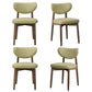 VASAGLE Wooden Dining Chairs Set of 4, Sage Green