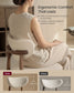 VASAGLE Wooden Dining Chairs Set of 2, Cappuccino Beige