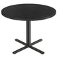 VASAGLE Dining Table – Ebony Black