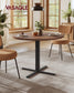 VASAGLE Water-Resistant Dining Table for 4 People – Somber Walnut