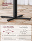 VASAGLE Water-Resistant Dining Table for 4 People – Somber Walnut