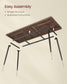 VASAGLE 70.9" Dining Table for 6-8 People – Chestnut Walnut