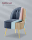 VASAGLE Accent Chair, Velvet Vanity Chair with Metal Legs, Shell-Shaped Back, Wide Seat | ULAC017Q01