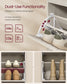 VASAGLE Shoe Cabinet with 3 Flip Drawers, Shoe Organizer – Oatmeal Beige
