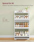 VASAGLE Shoe Cabinet with 3 Flip Drawers, Shoe Organizer – Cloud White