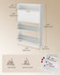 VASAGLE Custos Shoe Cabinet | ULBC043WB01
