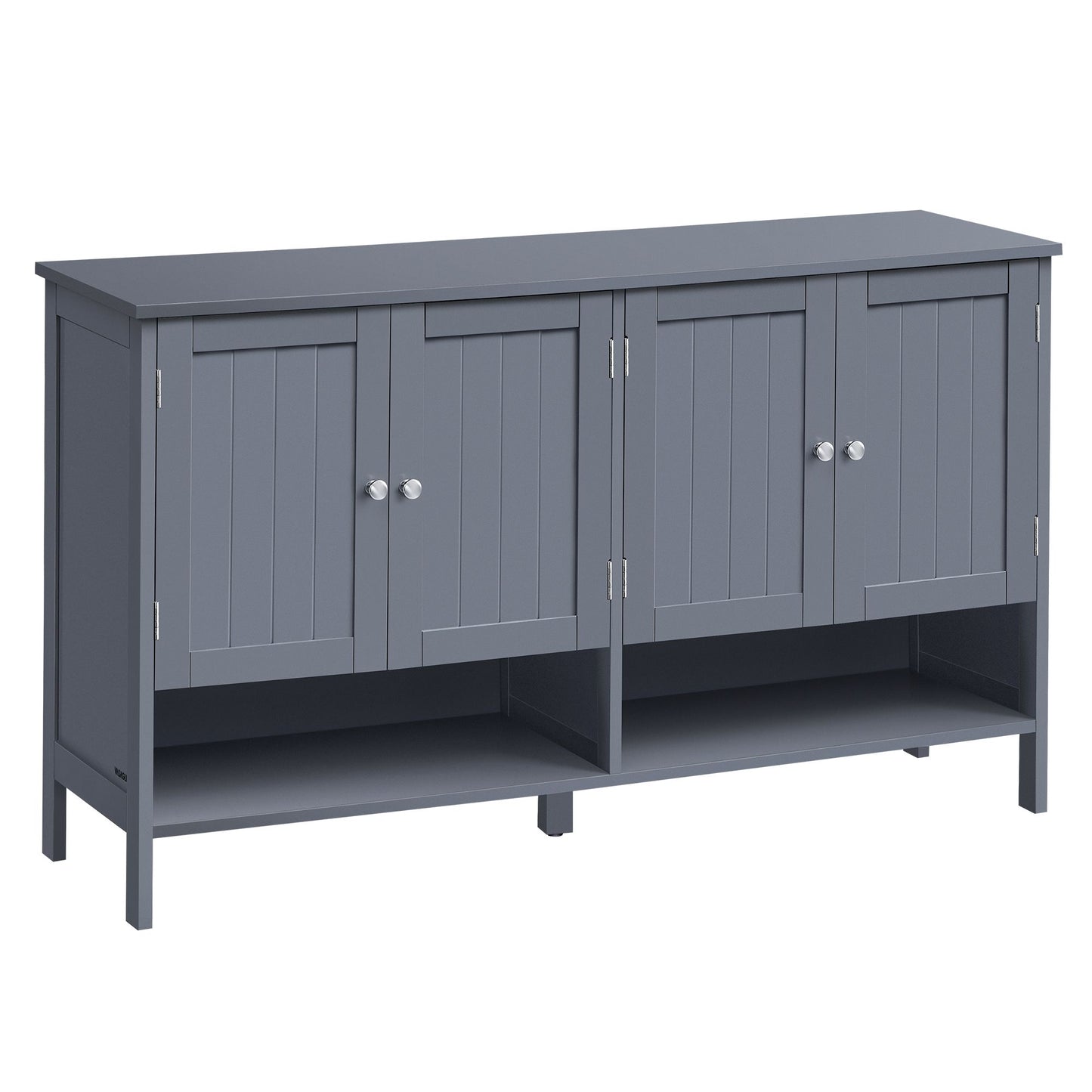 VASAGLE Shoe Cabinet, 3-Tier Shoe Storage Organizer – Slate Gray