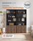 SONGMICS HOME Book Shelf, Superfast Toolless Assembly
