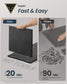 SONGMICS HOME Book Shelf, Superfast Toolless Assembly