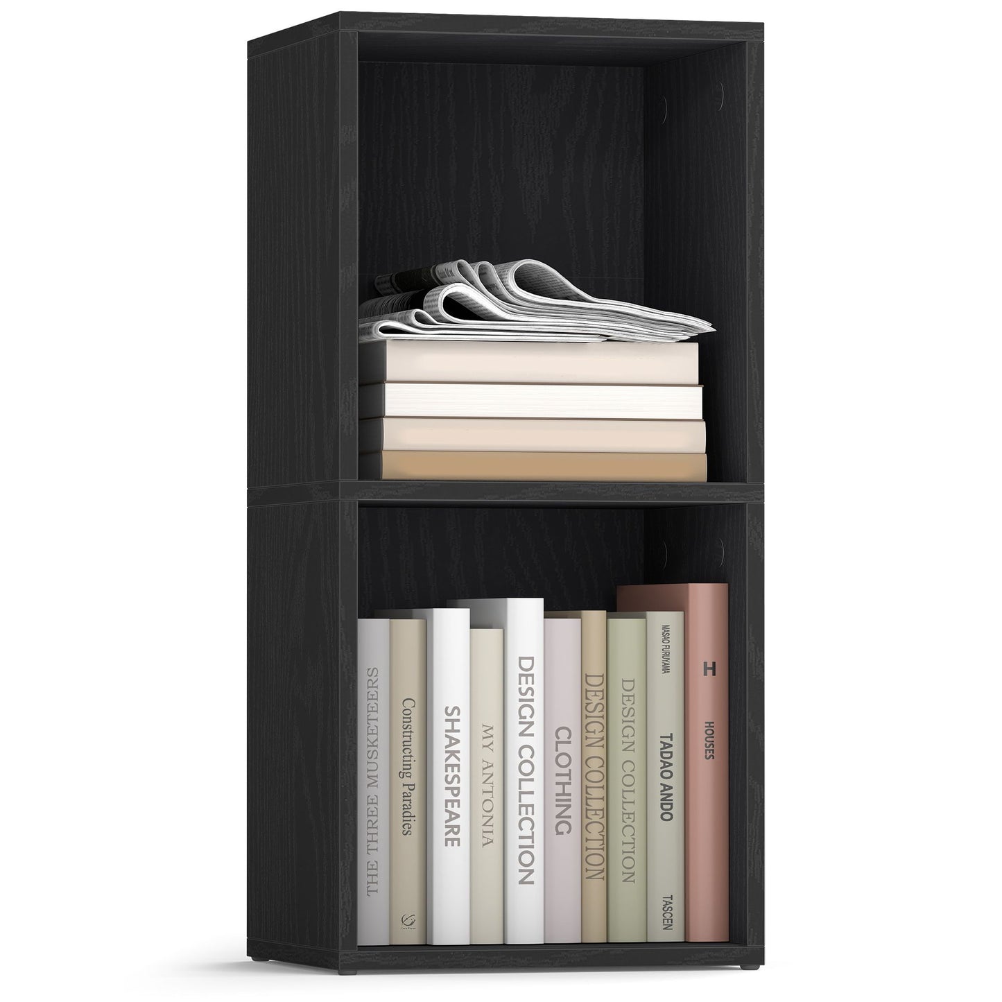 VASAGLE Bookshelf, 8 Cubes Storage Organizer