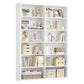 VASAGLE 6-Tier Bookshelf, Minimalist Bookcase with Adjustable Shelves Room Storage – Cloud White – 47.2 x 9.4 x 65.7 inch