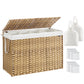 VASAGLE Laundry Hamper with Lid 200 L Clothes Hamper 15.7 X 33.9 X 24 Inches Natural