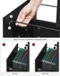 VASAGLE 2-Drawer Rolling File Cabinet – Ink Black