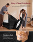 VASAGLE Folding Sofa Bed, Convertible Chair Bed with Pillow, Sleeper Chair – Smoky Black