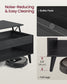 VASAGLE Lift Top Coffee Table with Hidden Storage – Charcoal Gray