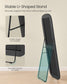 SONGMICS Full Length Mirror, 160 X 50 Cm, Rounded Rectangle Full Body Floor Mirror with Stand – Ink Black