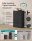SONGMICS Closet Organizers and Storage – Ink Black