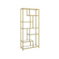 6-Tier Tall Bookshelf with Tempered Glass Shelves
