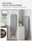 SONGMICS Adjustable Height Folding Ironing Board with Iron Rest – Dove Gray