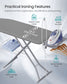SONGMICS Ironing Board Full Size, for Laundry Room | ULLB009GD01S