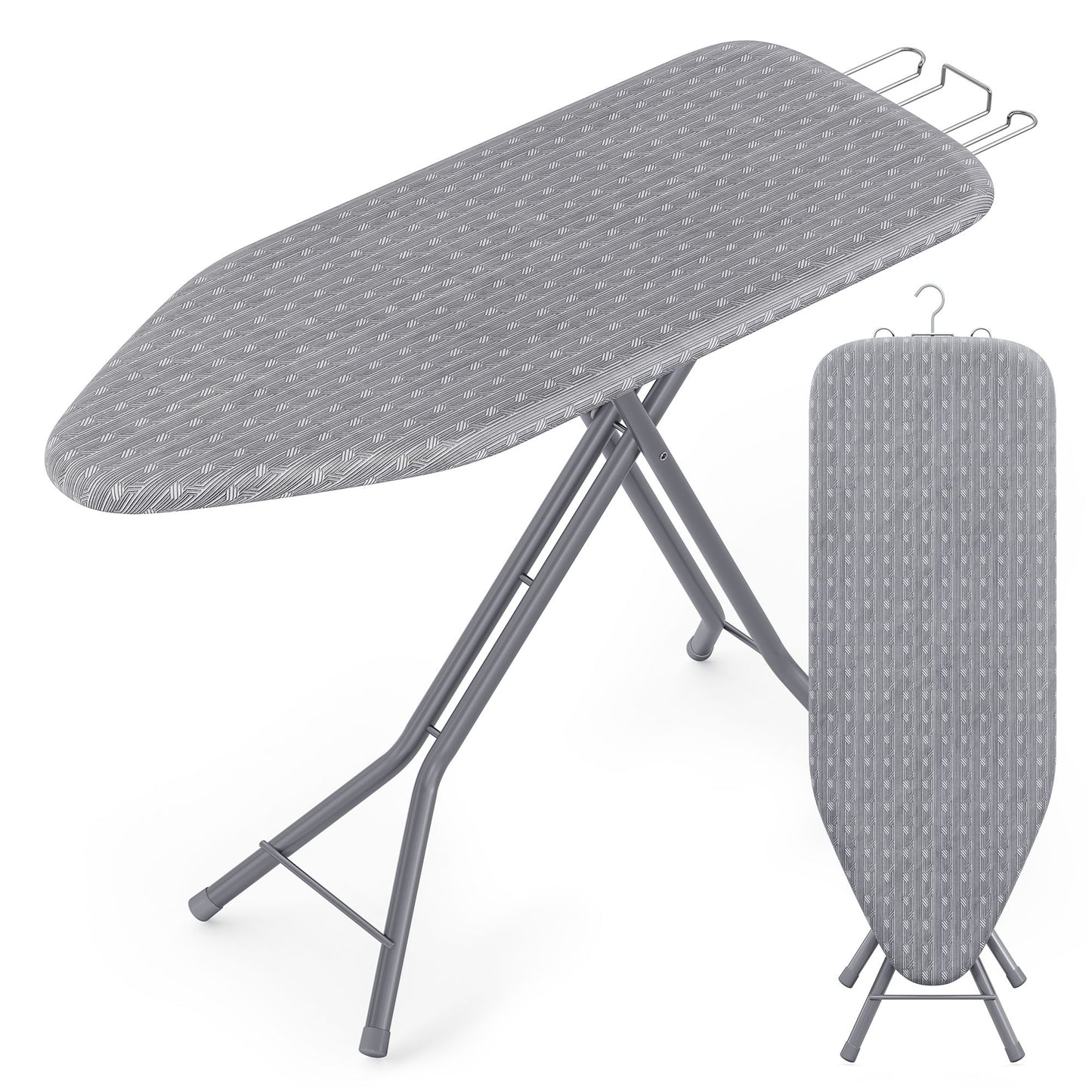 SONGMICS Ironing Board, Foldable Iron Board, Height Adjustable | ULLB100G101S