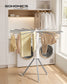 SONGMICS Clothes Drying Rack Foldable Rotary Tripod Laundry Drying Rack – Silver