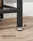 VASAGLE Set of 2 Narrow Sofa Console Tables