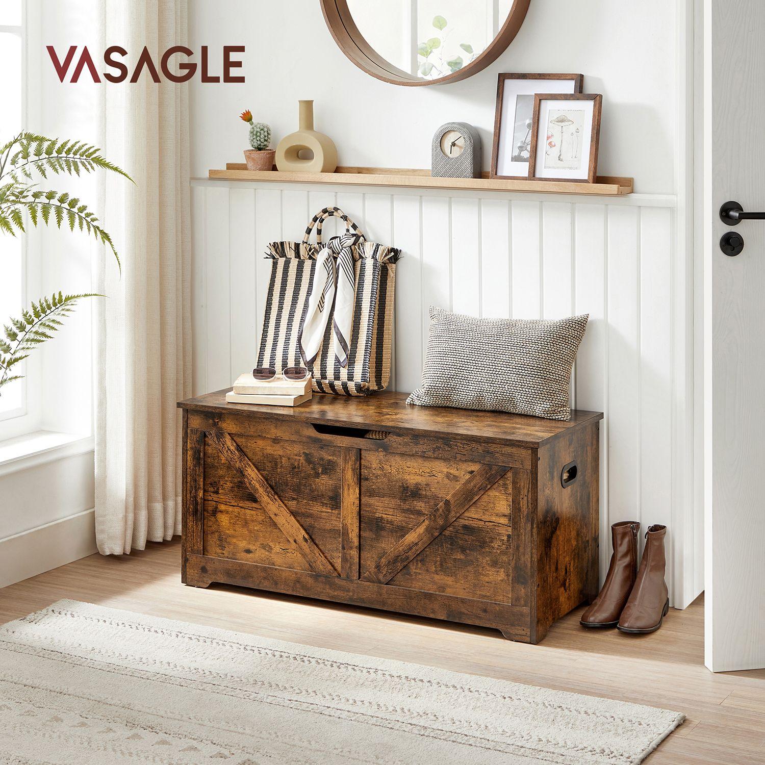 Storage Chest Rustic Brown FredCo