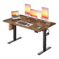 VASAGLE Standing Desk, 55X28 Inch Electric Adjustable Desk – Rustic Brown