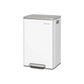 SONGMICS 13-Gallon Trash Can with Soft-Close Lid – Cloud White