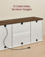 VASAGLE Farmhouse TV Stand for Tvs Up to 65 Inches