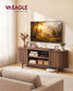 VASAGLE TV Stand for 65-Inch Tvs – Chestnut Walnut