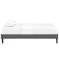 Sharon Fabric Twin Bed Frame with Squared Tapered Legs by Modway MOD-5348
