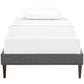 Sharon Fabric Twin Bed Frame with Squared Tapered Legs by Modway MOD-5348