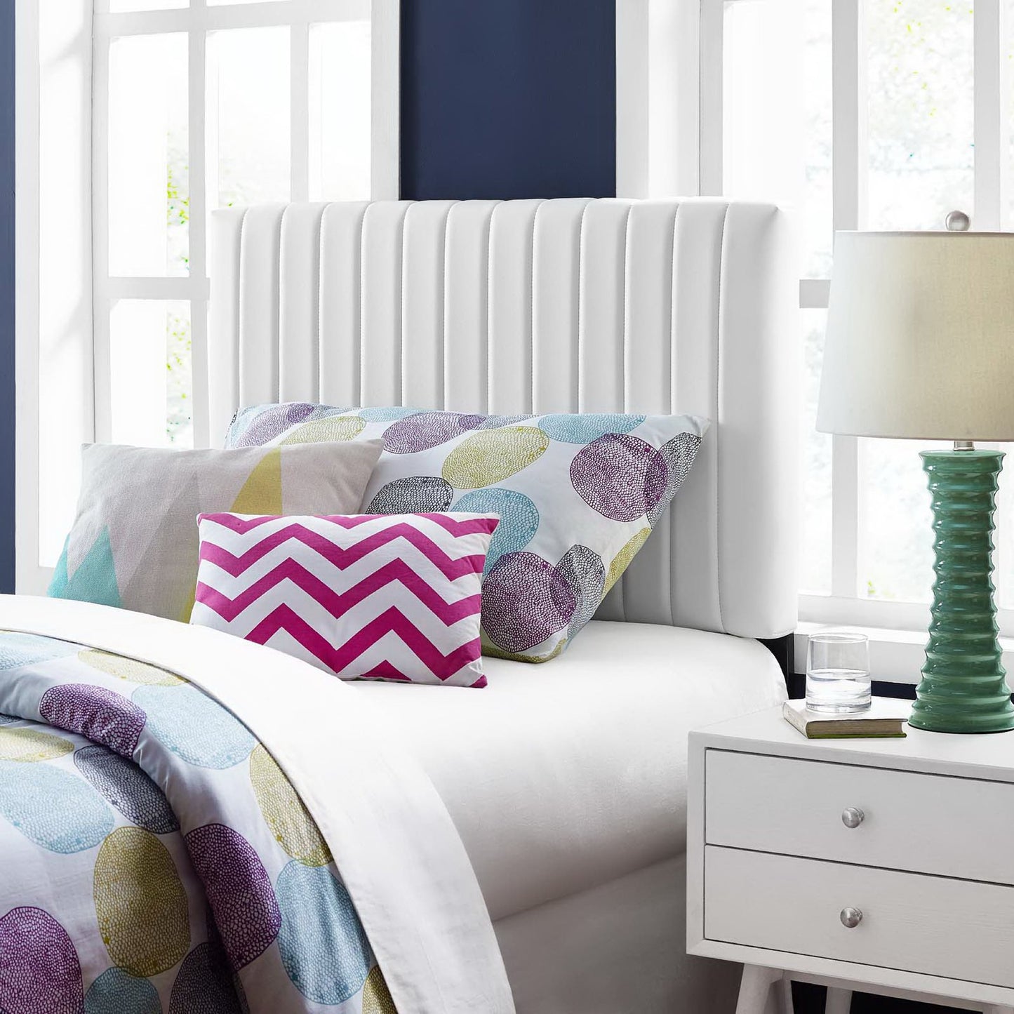 Keira Faux Leather Twin Headboard by Modway MOD-6094