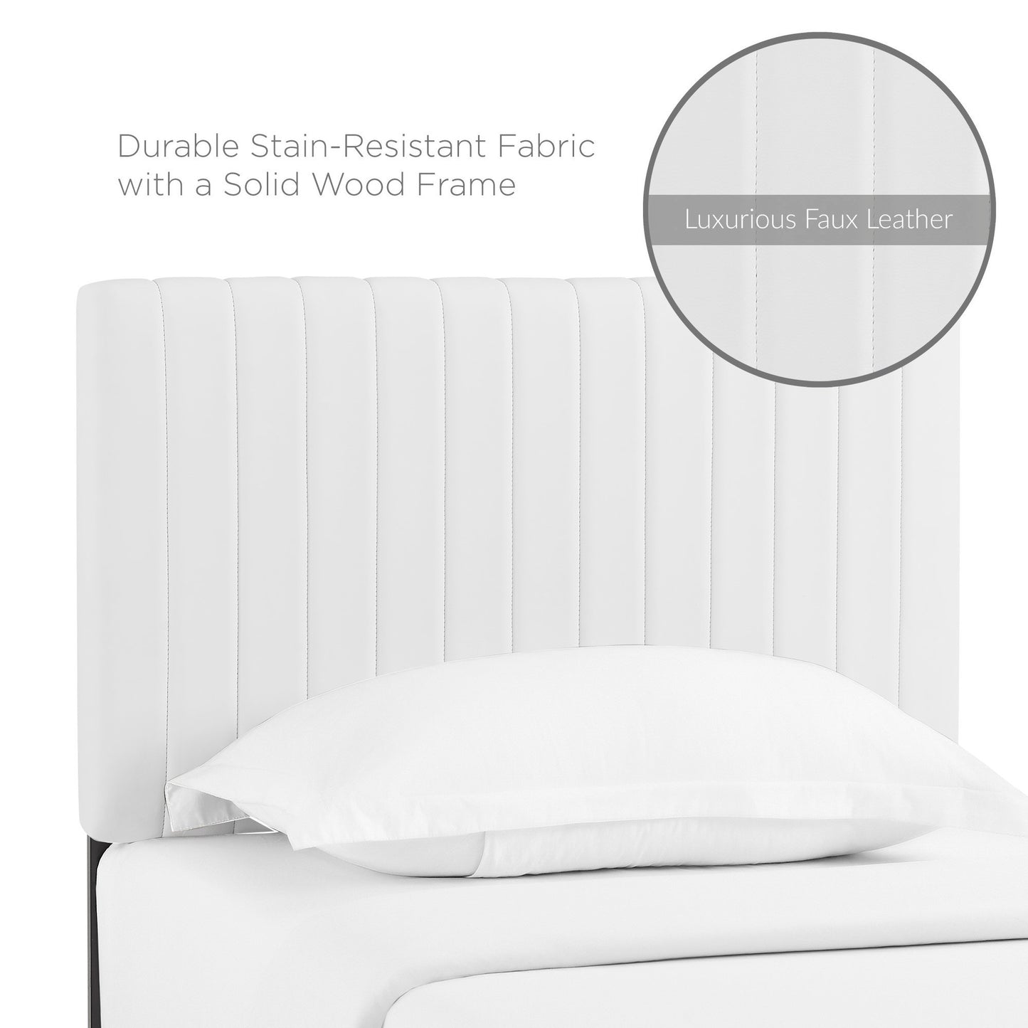 Keira Faux Leather Twin Headboard by Modway MOD-6094